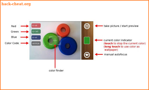 ColorMeter Free - color picker screenshot