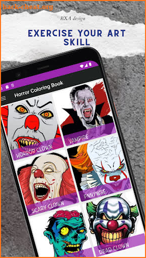 ColorNet -Horror Coloring Book screenshot