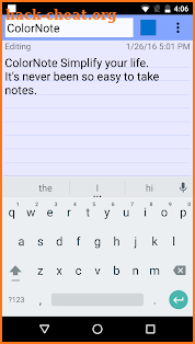 ColorNote Notepad Notes screenshot