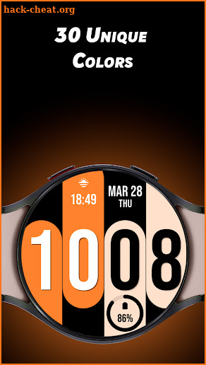 Colors Fall - Watch face screenshot