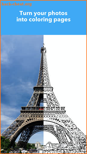 Colorscape - Turn your photos into coloring pages screenshot