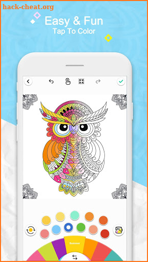 Colory - Adult Coloring Book screenshot