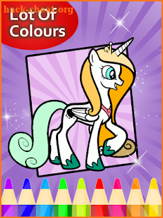 Colouring Book for Little Pony screenshot