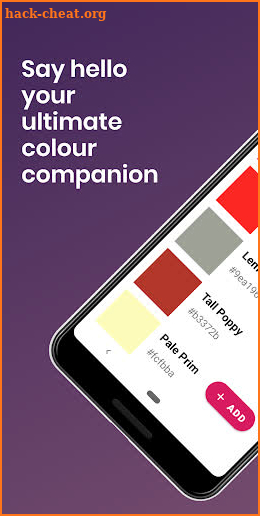 Colourizer : Ridiculously simple color companion screenshot