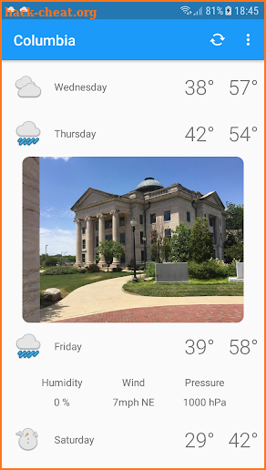 Columbia, MO - weather and more screenshot