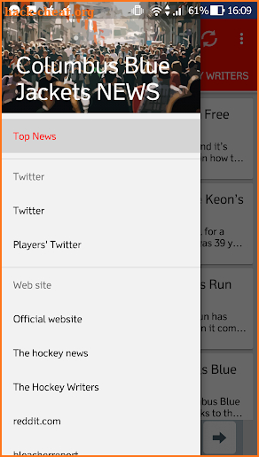 Columbus Blue Jackets All News screenshot