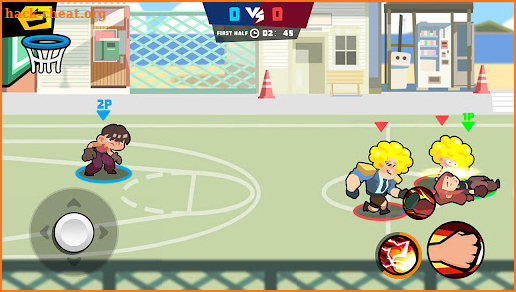 Combat Basketball screenshot