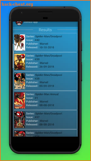 Comco - Comic Collection and Grader App screenshot