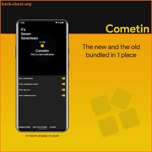 Cometin screenshot