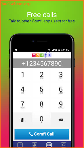Comfi Cheap International Calls screenshot