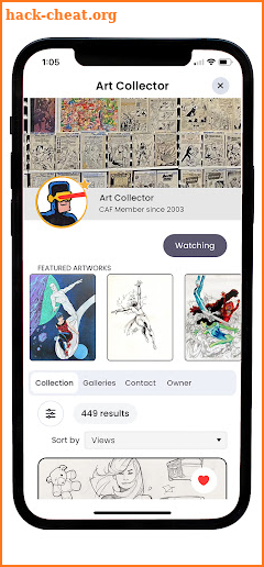 Comic Art Fans screenshot