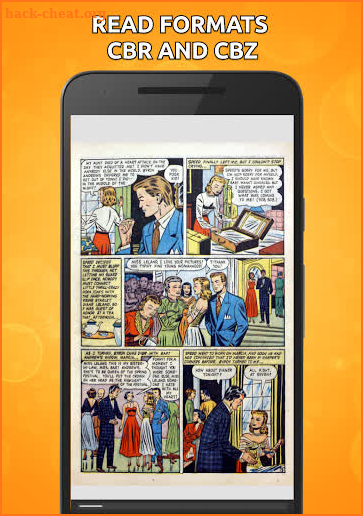 Comic Reader - document manager comics (cbz/ cbr) screenshot