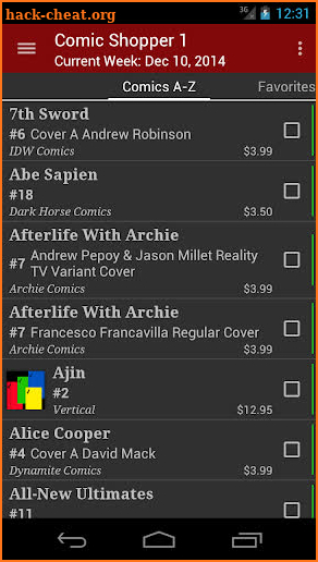 Comic Shopper 1 screenshot