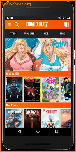 ComicBlitz screenshot