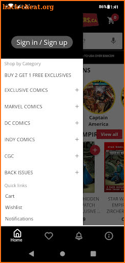 COMICTRADERS screenshot