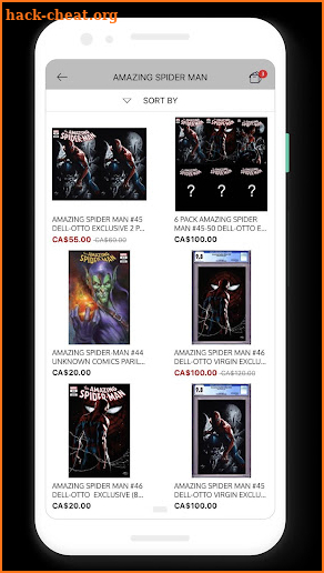 COMICTRADERS screenshot