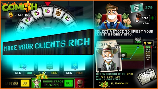 Comish Clicker - Idle Tycoon PRO screenshot