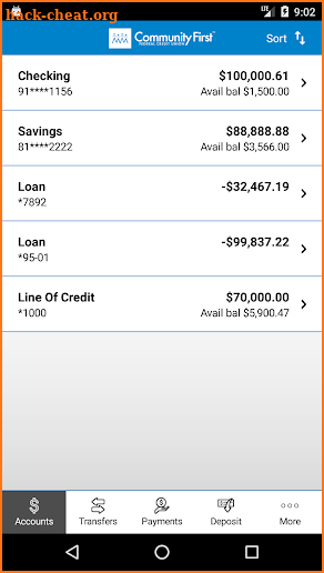 Comm First Guam FCU Mobile screenshot