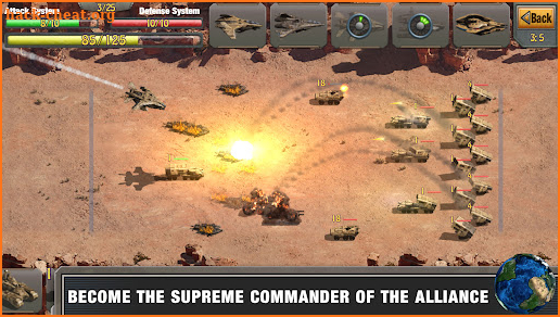 Commanders War: Modern Warfare screenshot