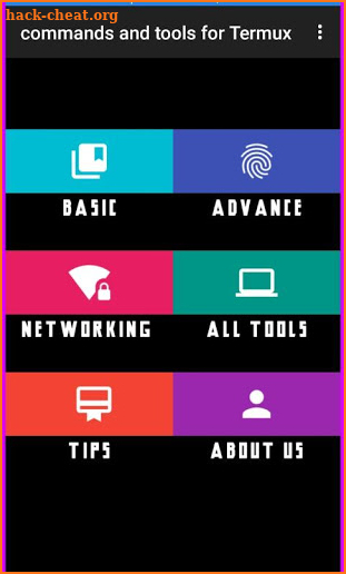 Commands and Tools for Termux screenshot