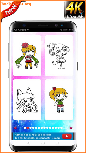 Comment colorer Gacha Life HD screenshot