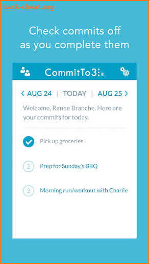 CommitTo3 screenshot