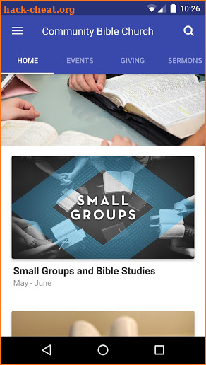 Community Bible Church - IL screenshot