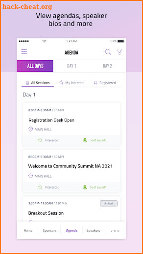 Community Summit NA 2021 screenshot