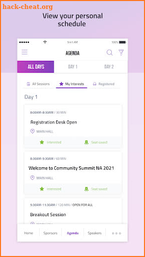 Community Summit NA 2021 screenshot