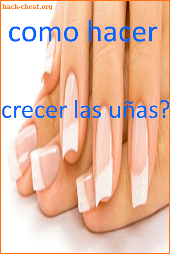 Como Hacer Crecer Las Uñas screenshot