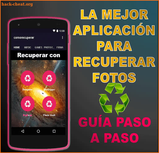 Como recuperar fotos borradas del celular gratis screenshot