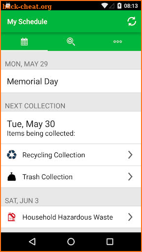 COMO Recycle and Trash screenshot