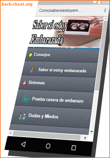 Como saber si estoy embarazada screenshot