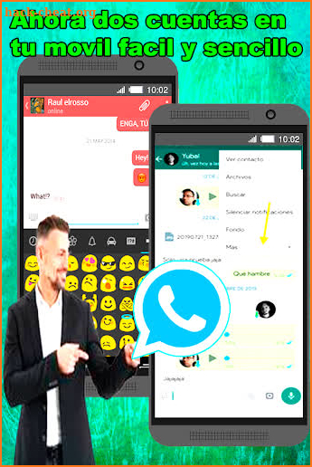Como Tener Dos whtsp En Un Mismo Telefono Guia screenshot