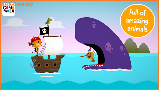 Comomola Pirates: App for kids screenshot