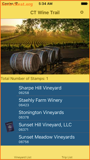 Companion  for CT Wine Trail screenshot