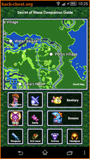 Companion for Secret of Mana screenshot