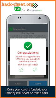 Company.com Rapid Check Cashing screenshot