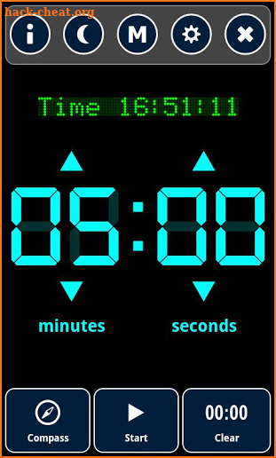 Compass and Timer screenshot