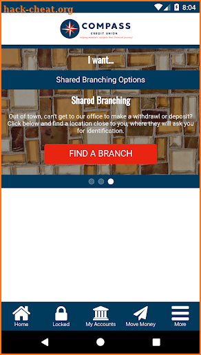 Compass Credit Union screenshot