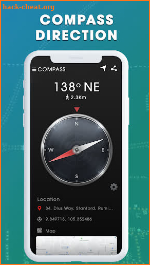 Compass - Digital Compass & GPS Compass Navigation screenshot