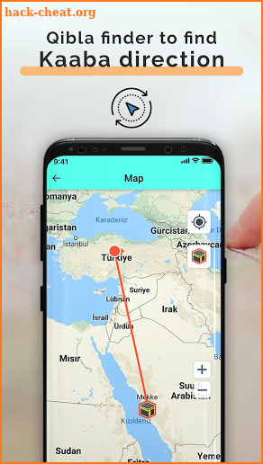 Compass - Direction Finder & Accurate Qibla Finder screenshot