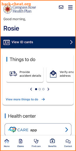 Compass Rose Health Plan screenshot