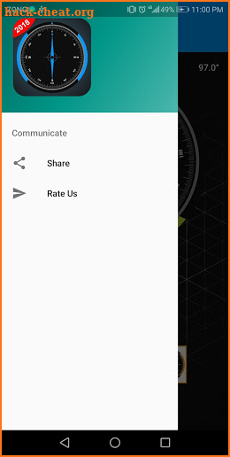 Compass Sensor for Android Digital Compass GPS 360 screenshot