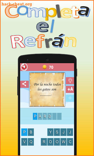 Completa el refrán screenshot