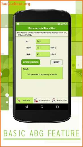 Complete ABG Analysis: Acid Base Status Reader screenshot