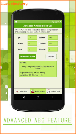 Complete ABG Analysis: Acid Base Status Reader screenshot