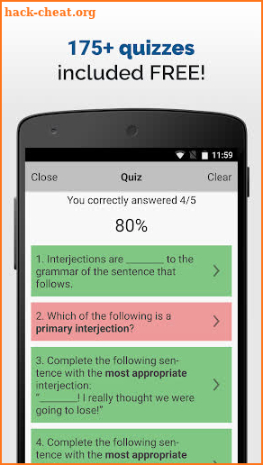 Complete English Grammar Rules screenshot