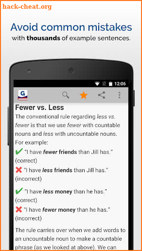 Complete English Grammar Rules screenshot