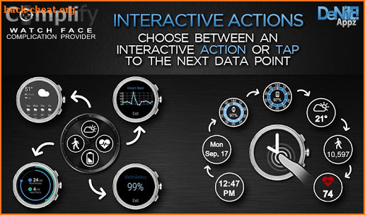 CompliFy - Watch Face Data screenshot